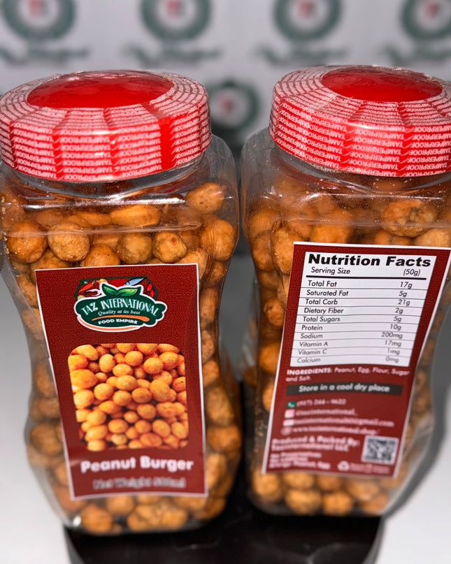 PEANUT BURGER SNACK