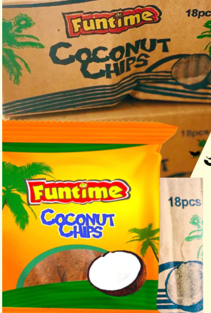 Funtime coconut chips TAZInternational