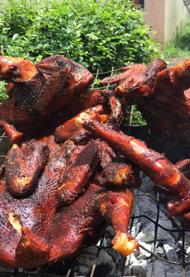 Spicy Smoked Guinea fowl (AWO)