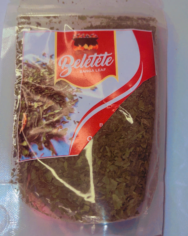 Beletete leaves