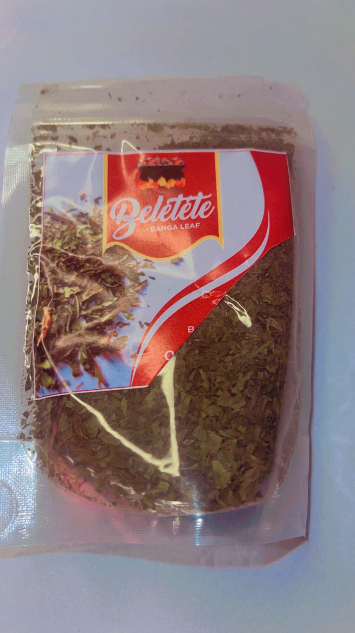 Beletete leaves