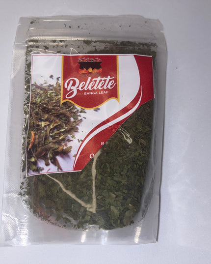 Beletete leaves