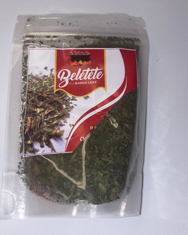 Beletete leaves